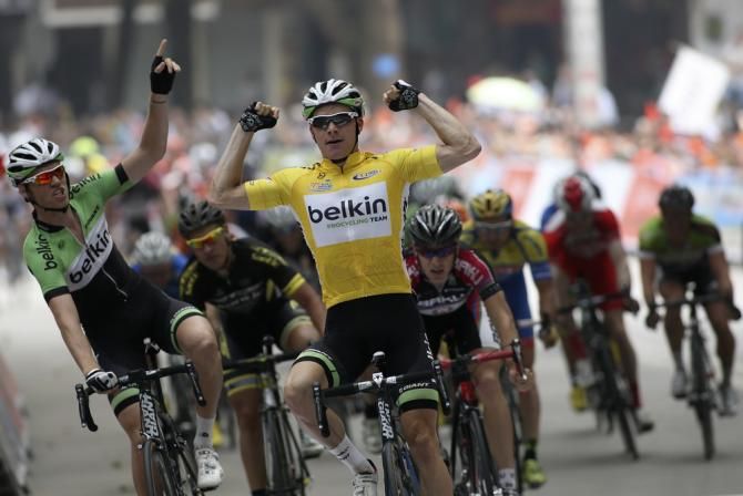 Moreno Hofland (Belkin) wins his second stage