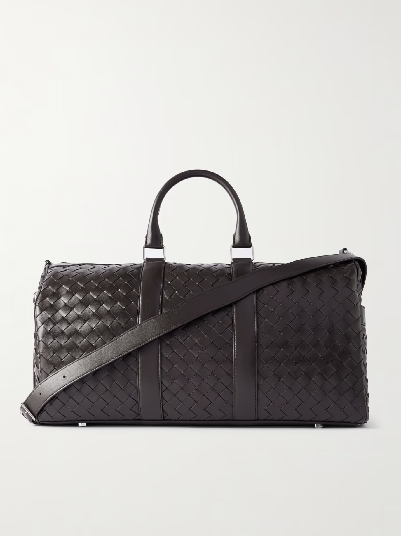 Bottega Veneta, Intrecciato Leather Weekend Bag