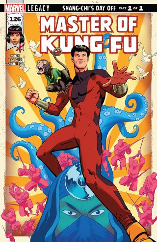 Master of Kung Fu #126 cover