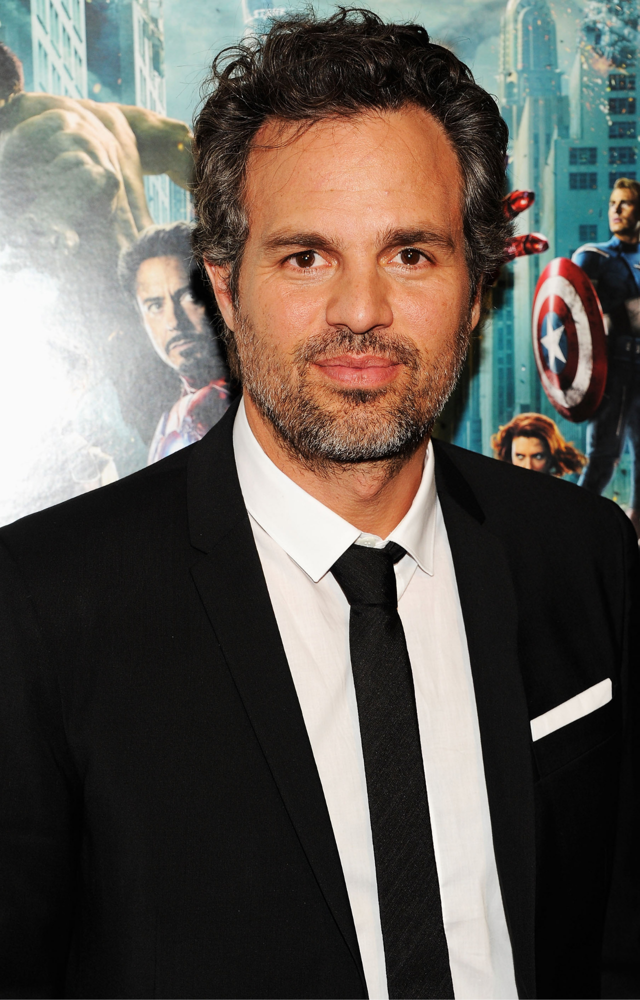 Mark Ruffalo attends The Avengers premiere