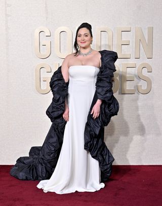 Lily Gladstone at Golden Globes 2024 GettyImages-2029301491