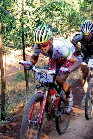 South African champion Burry Stander