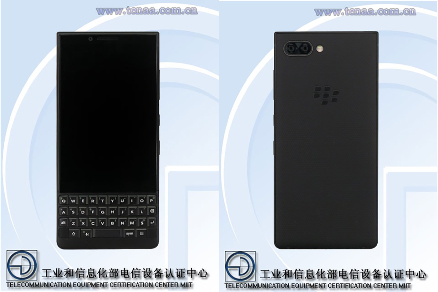 BlackBerry KeyTwo takes another step closer to reality