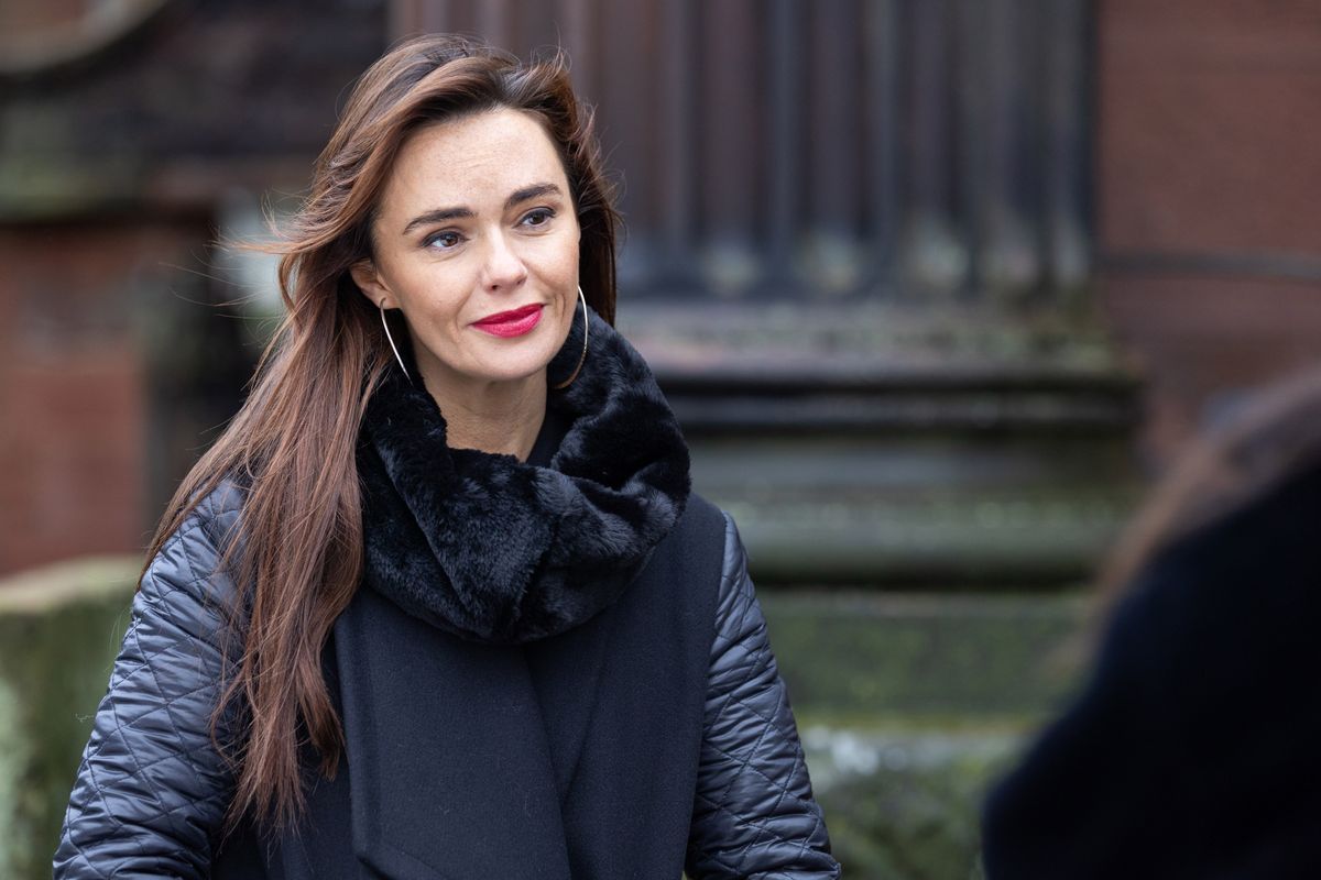 Mercedes McQueen is back to her old habits in Hollyoaks.