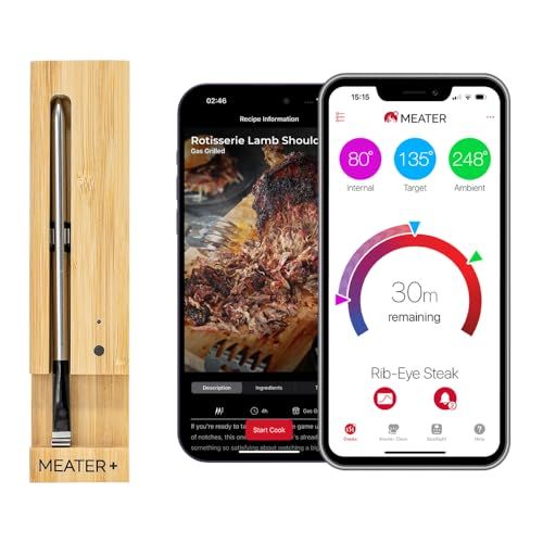 Plus smart meat thermometer