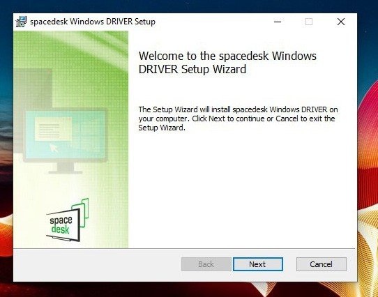 Install Spacedesk Desktop Ss