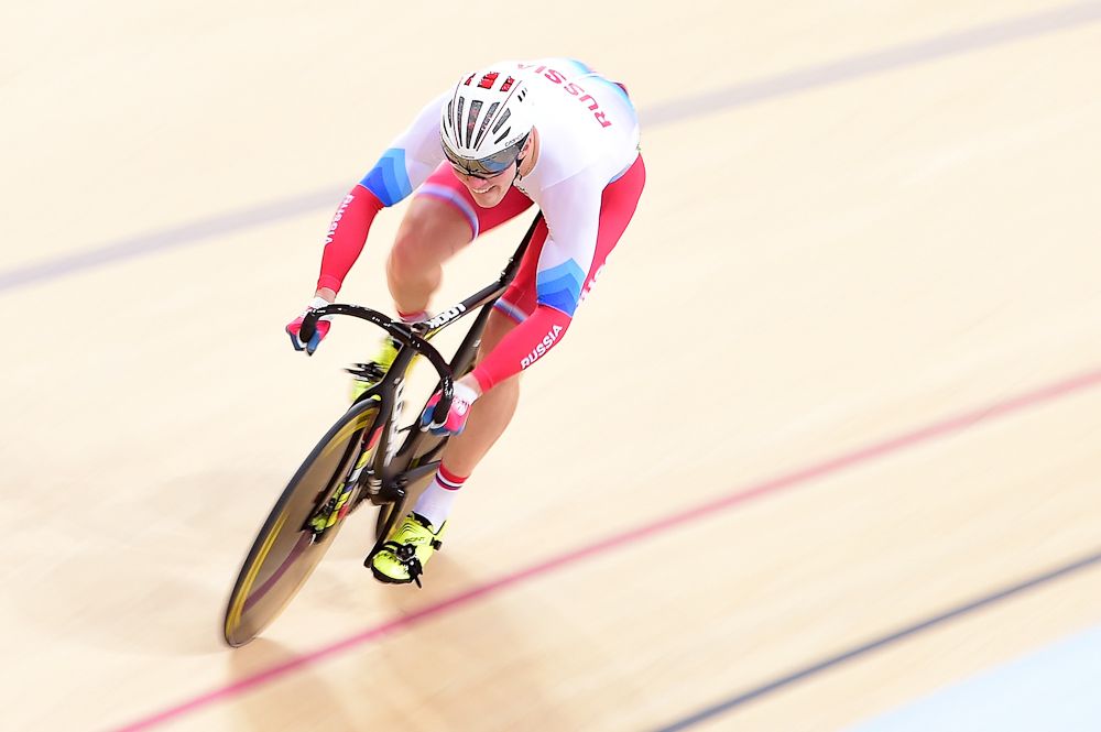 Nikita Shurshin of Russia competes in the Men's Sprint