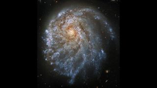 The NGC 2276 galaxy, recently imaged by the Hubble Space Telescope, had previously made it to the Atlas of Peculiar Galaxies.