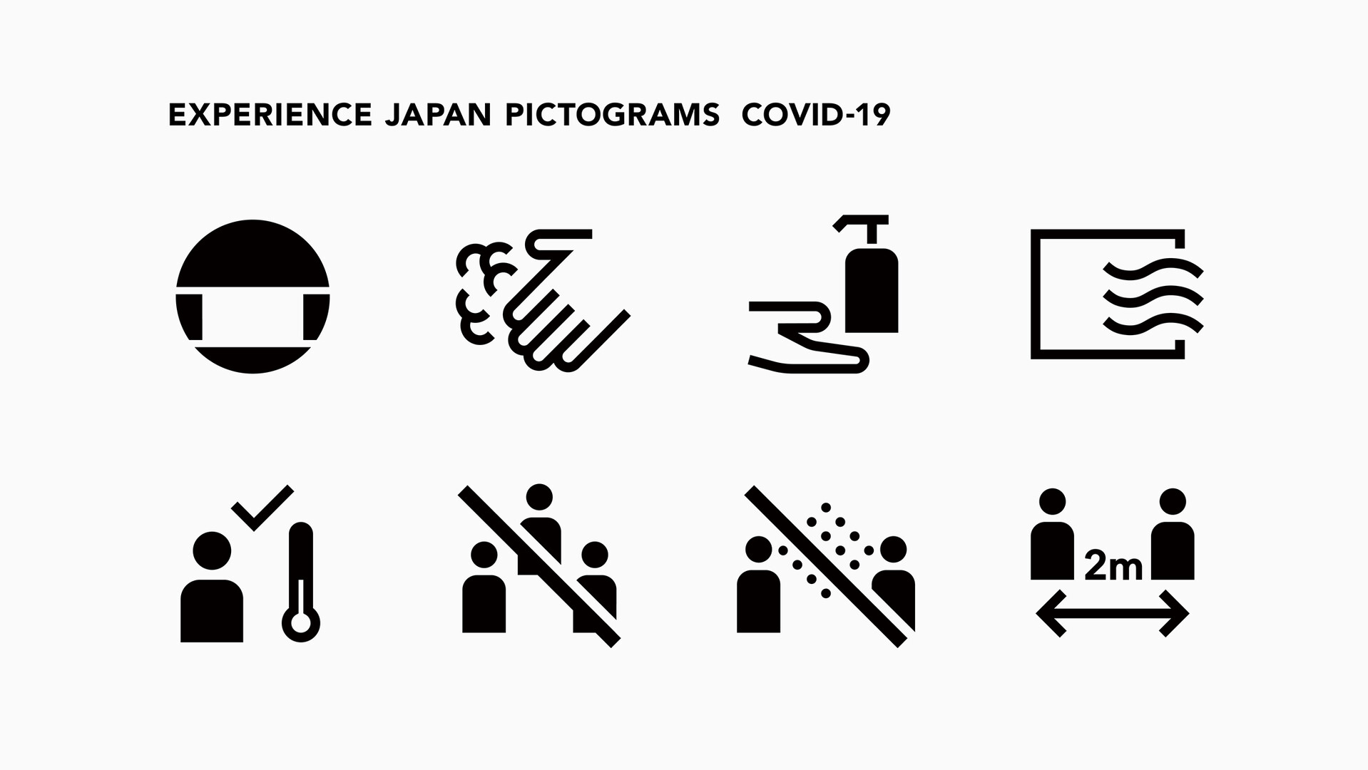 Japanese pictograms