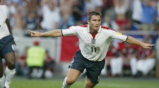 Frank Lampard of England, Euro 2004