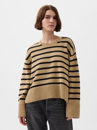 Gap, 24/7 Split-Hem Shrunken Sweater