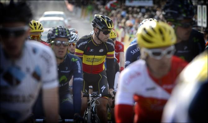 Tom Boonen (Omega Pharma-Quick Step) missed a decisive split in the peloton and finished in a group nearly two minutes off the pace.