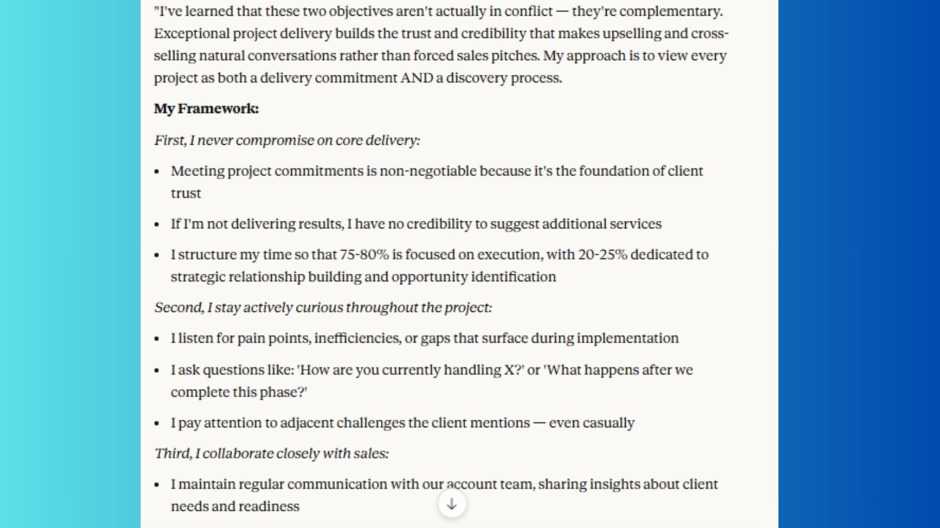 bot job interview screenshot