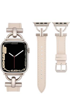 Wearlizer Leather Band Compatible with Apple Watch