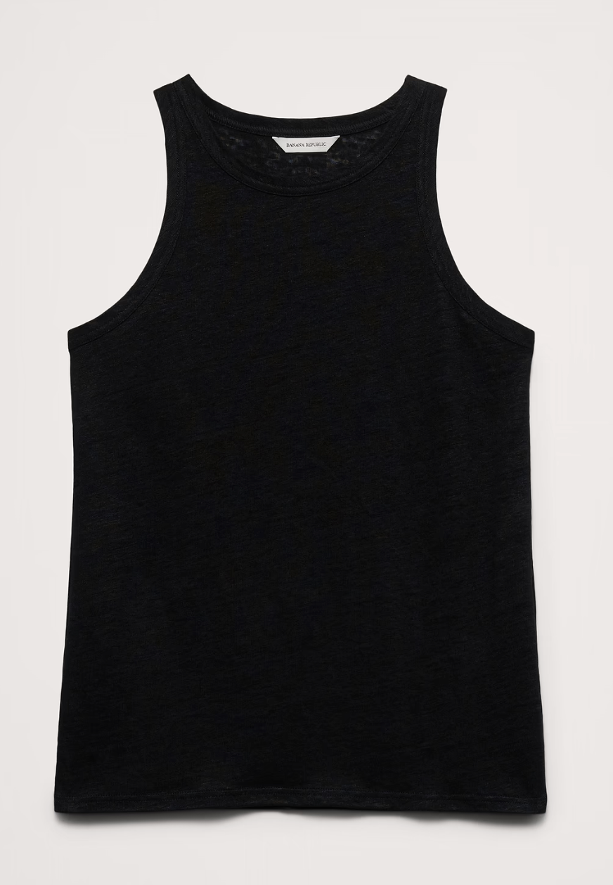 Banana Republic, Linen Cutaway Tank (Was $50)
