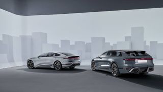 Audi A6 and A6 Avant e-tron concept, 2022