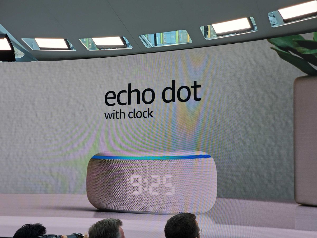 Echo Dot with Clock