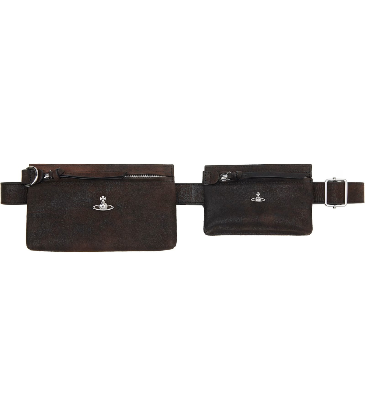 Vivienne Westwood, Brown Double Pouch Belt