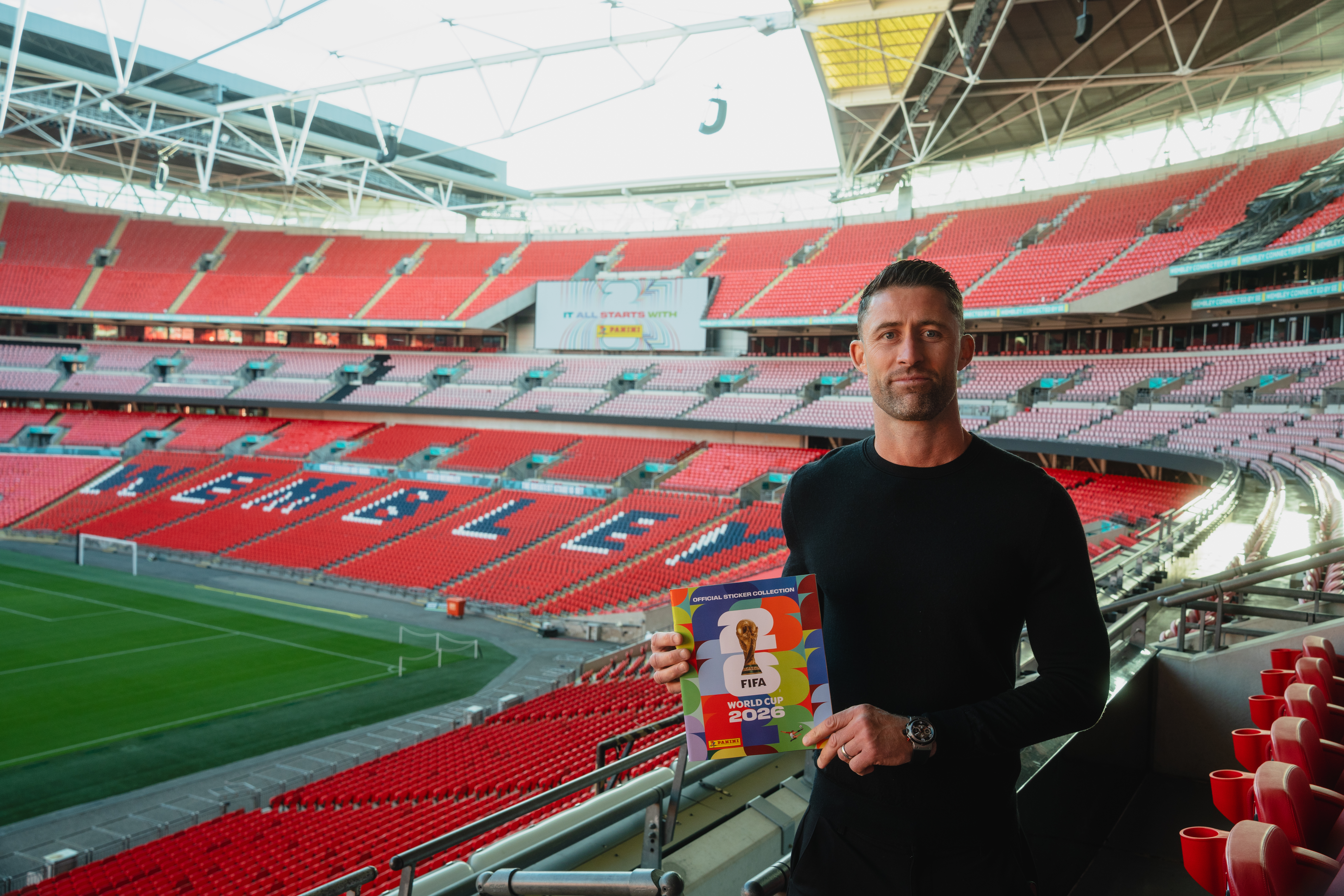Gary Cahill at Wembley