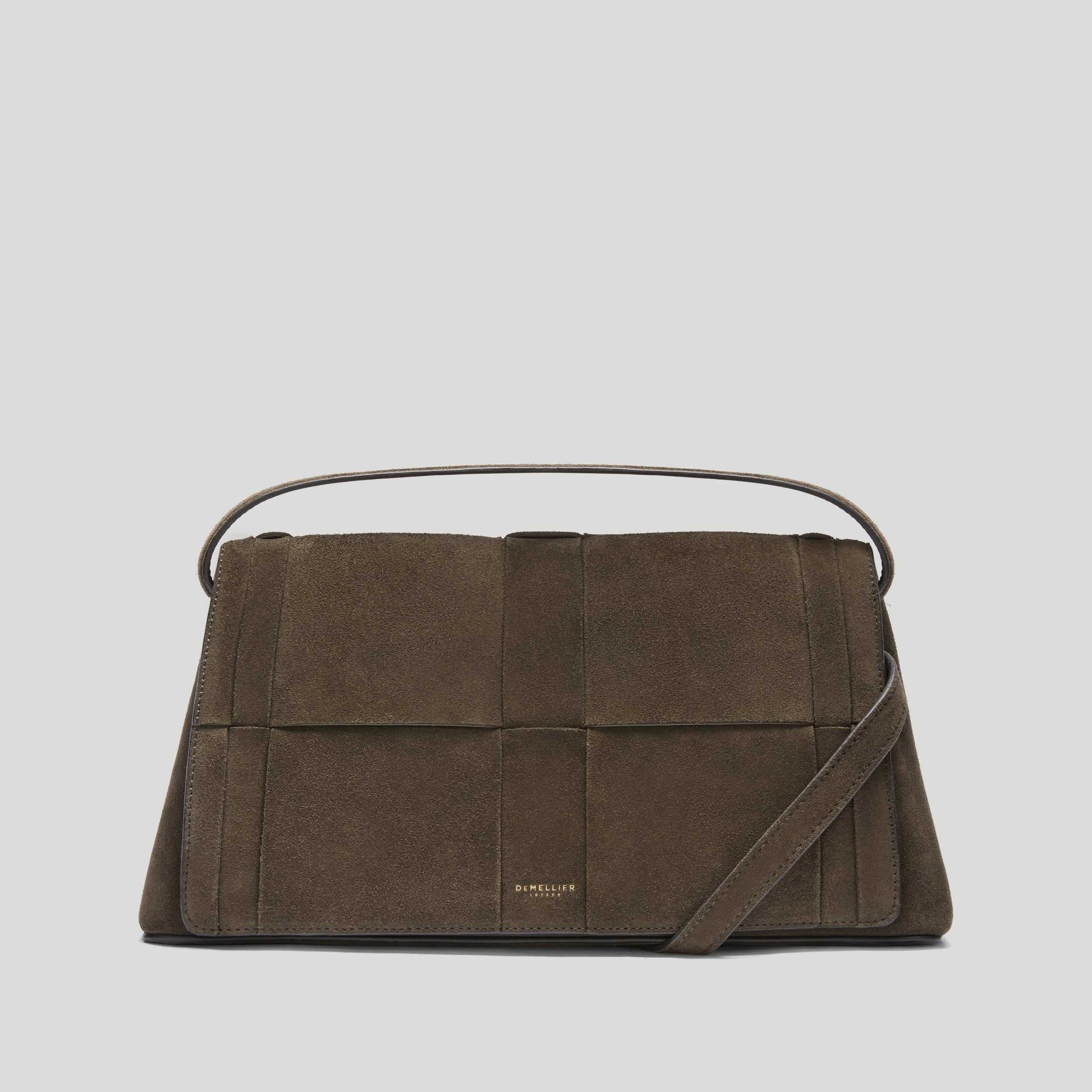 The Florence Crossbody | Hazel Suede | Demellier