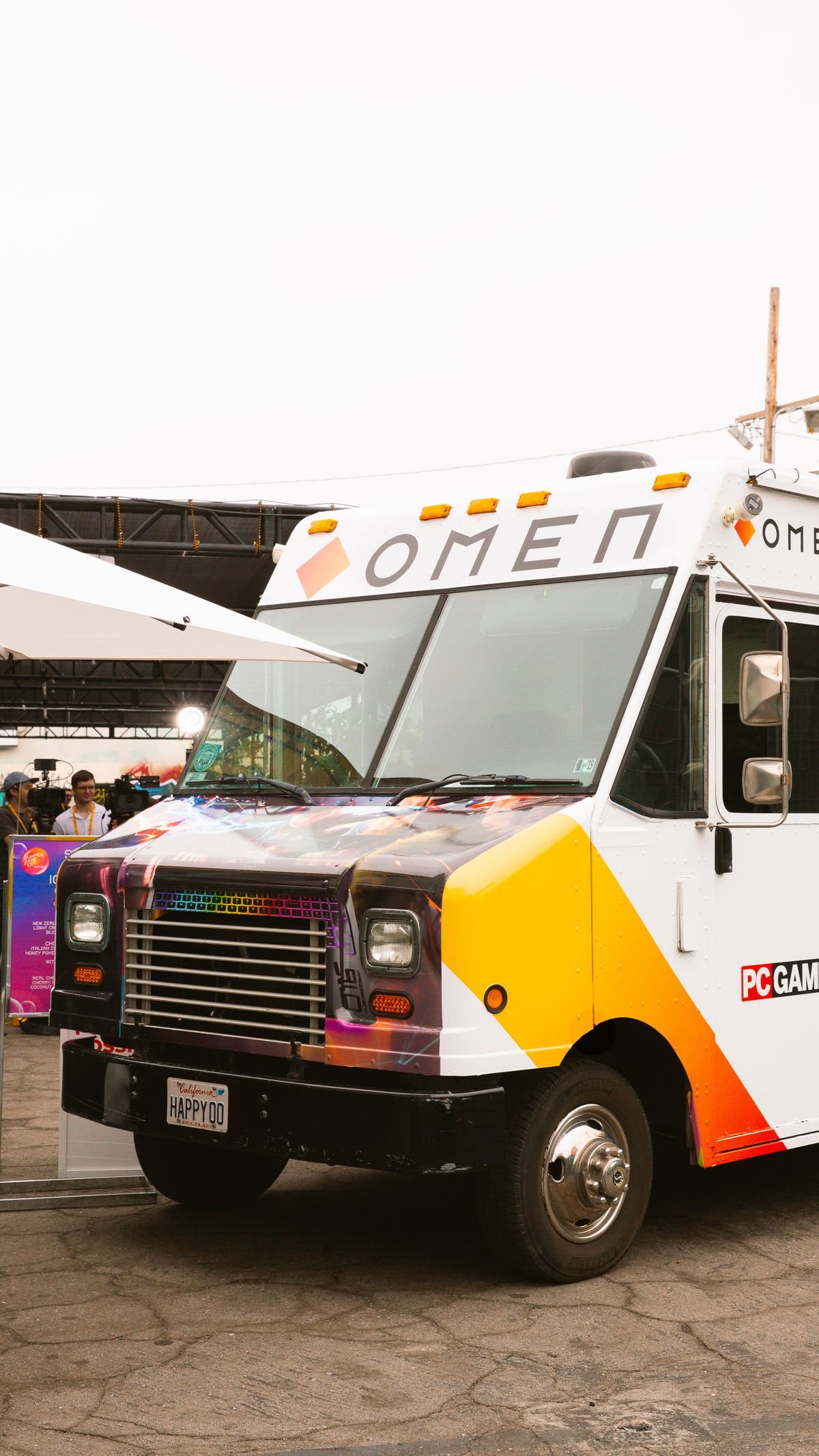 The OMEN - PC Gamer Ice Cream Truck event at Summer Game Fest