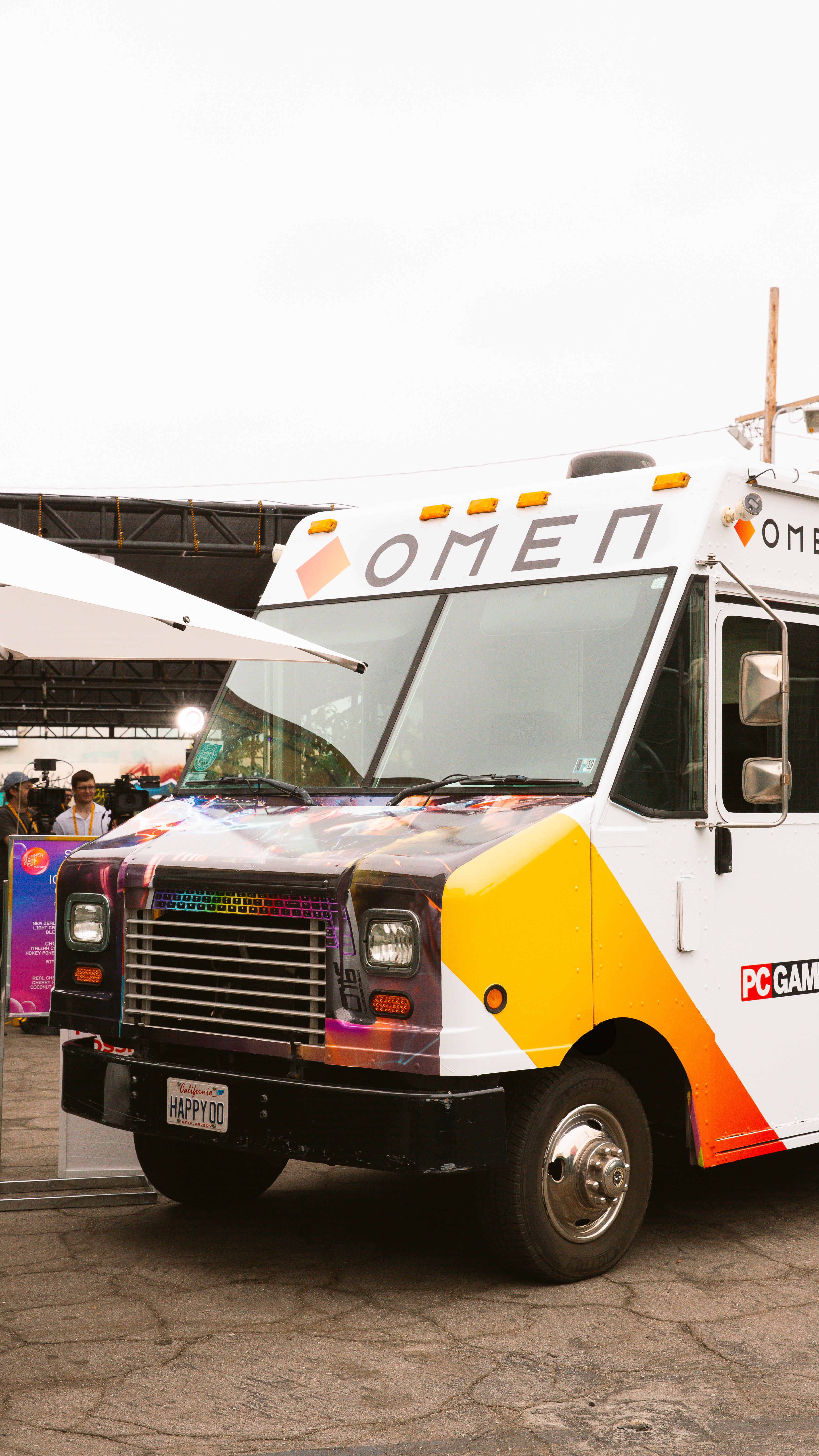 The OMEN - PC Gamer Ice Cream Truck event at Summer Game Fest
