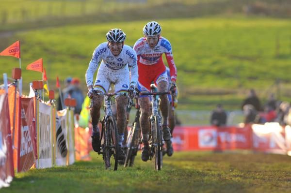 Zdenek Stybar and Klaas Vantornout