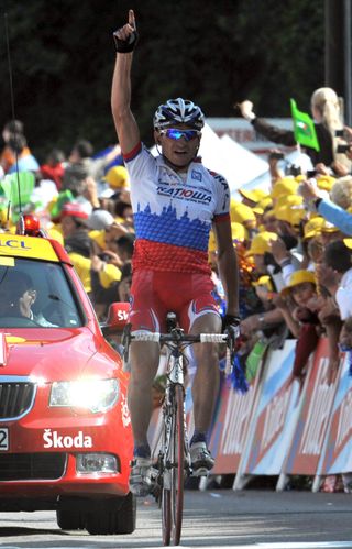 tour de france, 2009 tour de france, stage 14, tour, besancon, george hincapie, serguei ivanov, stage win, katusha, columbia htc