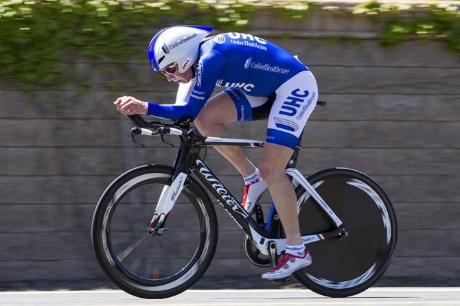 Alison Power (UnitedHealthcare Women) on her way to the win