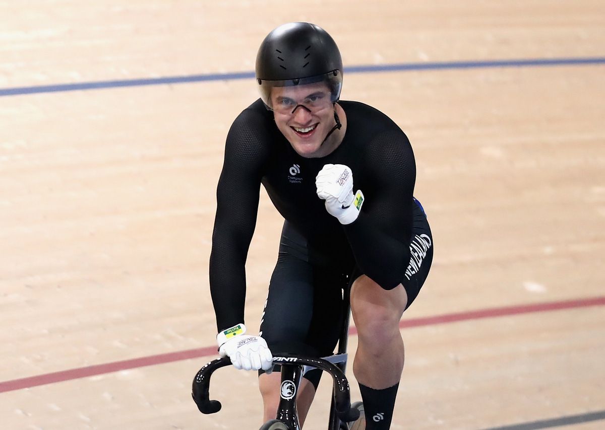 Sam Webster (New Zealand) won the men's sprint