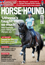 Horse &amp; Hound magazine cover 11 July 2013