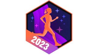 Garmin Global Running Day badge