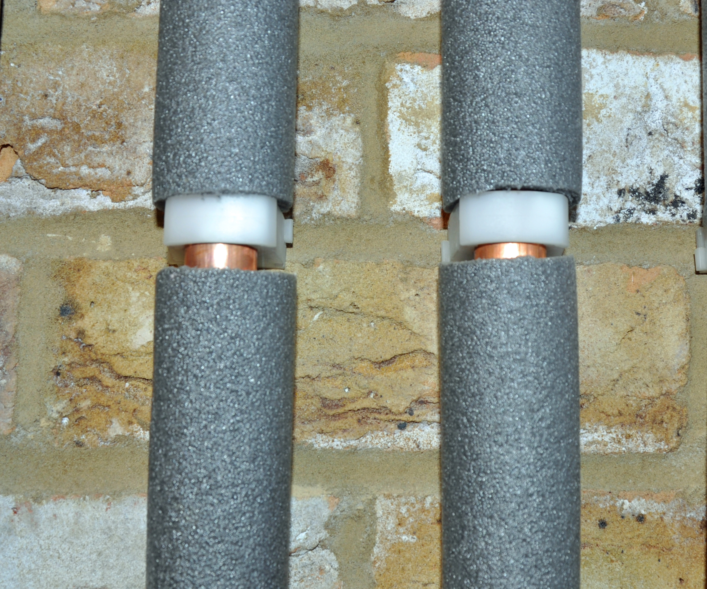 Pipes with insulation