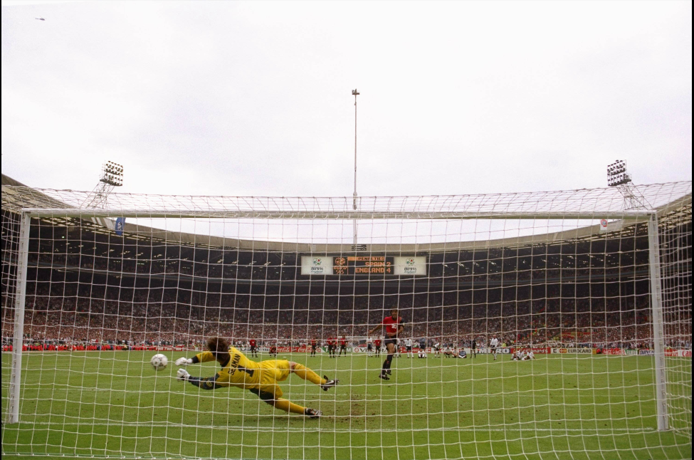 England Spain Euro 96 penalty shootout David Seaman