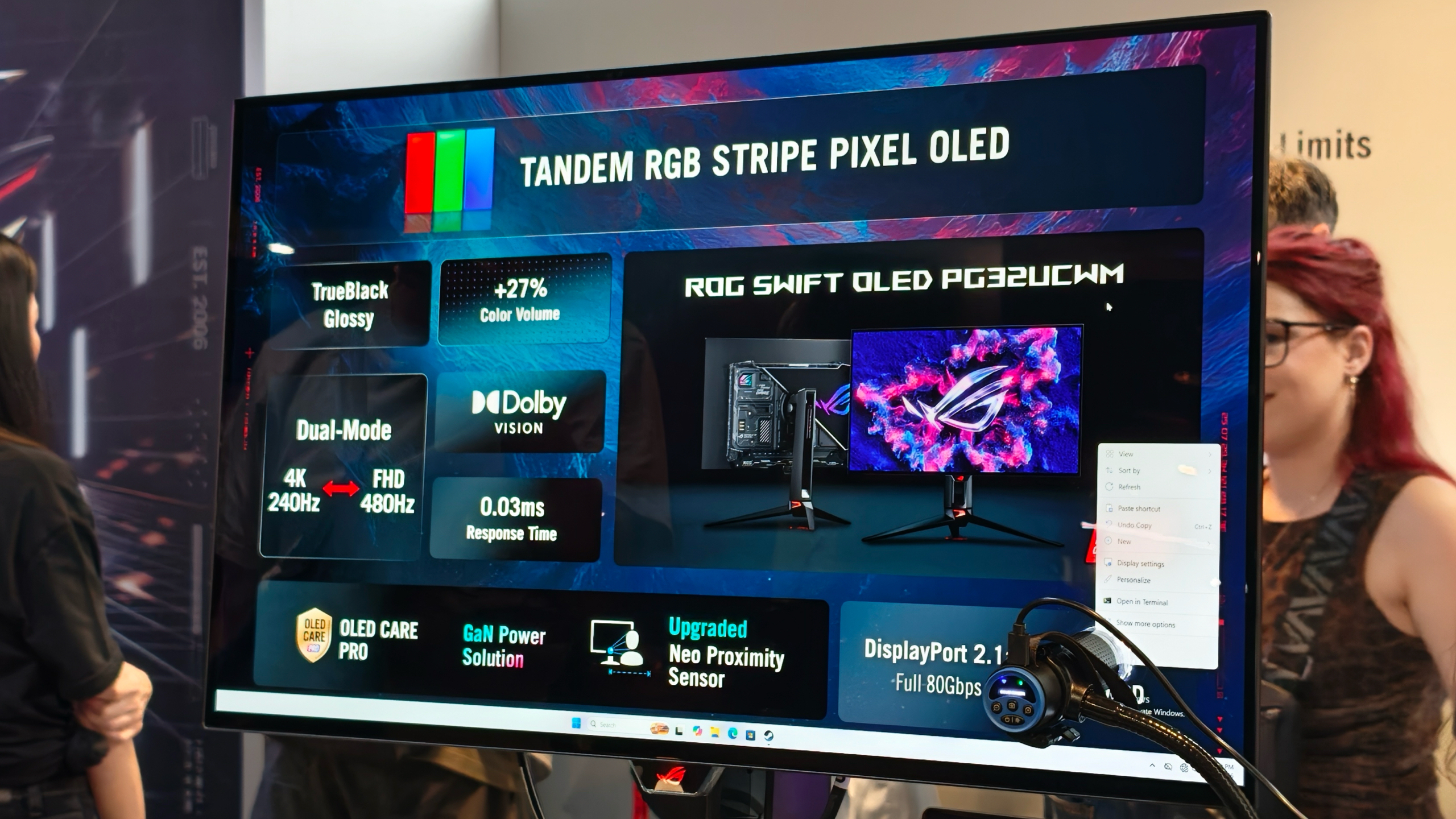 Hands-on with Asus OLED monitors at Computex 2026