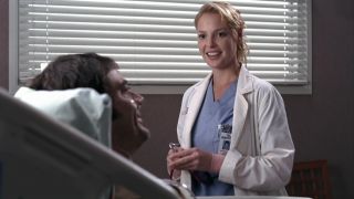 Katherine Heigl on Grey's Anatomy.