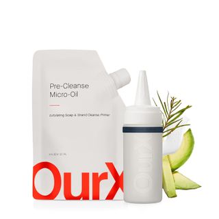 OurX Pre-Cleanse Micro-Oil Enhancing Scalp & Strand Cleanse Primer