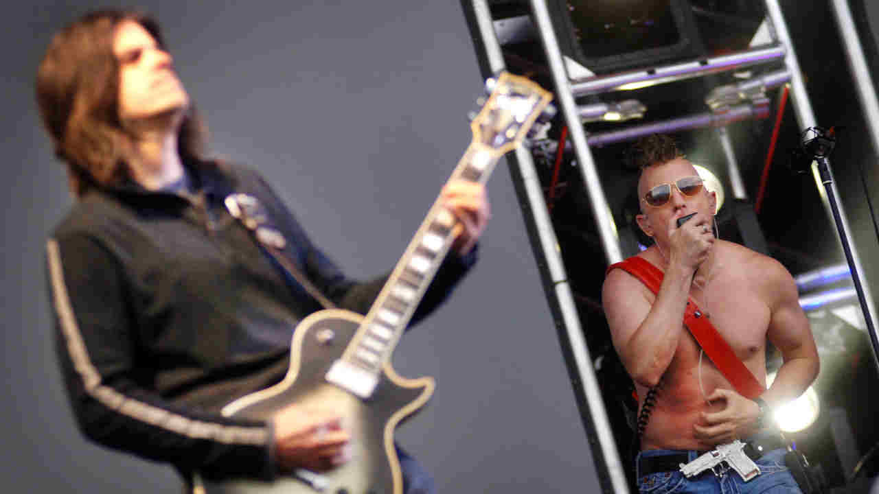 Tool performing onstage in 2006