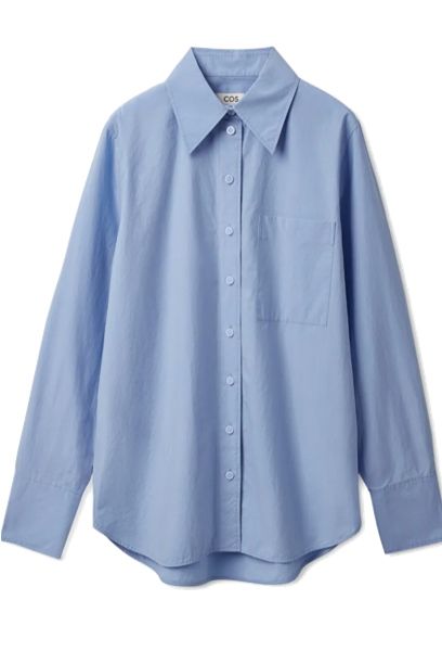 COS Oversized Long Sleeve Button Down