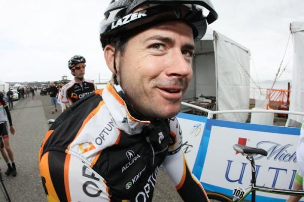 California sprinter Ken Hanson is racing this year.