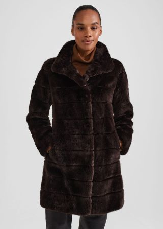 Ros faux fur coat