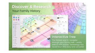 A screenshot of the MacFamilyTree 10 app on the Mac.