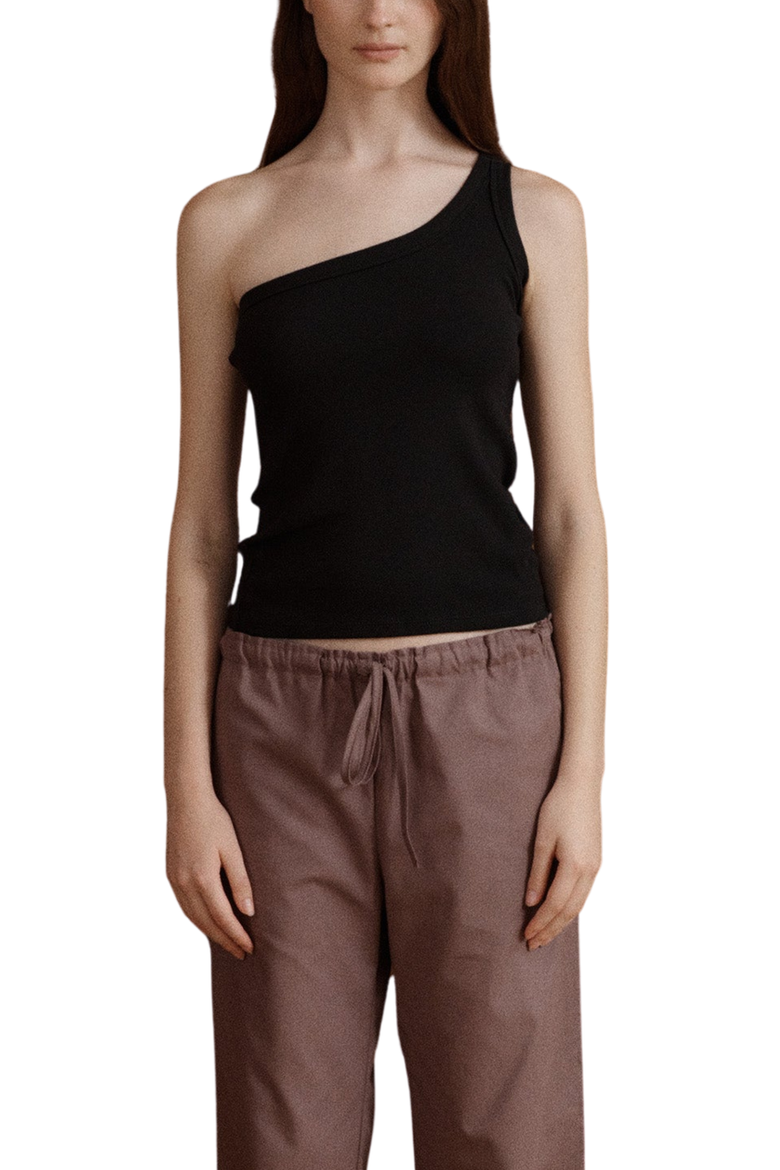 Bahar One Shoulder Top