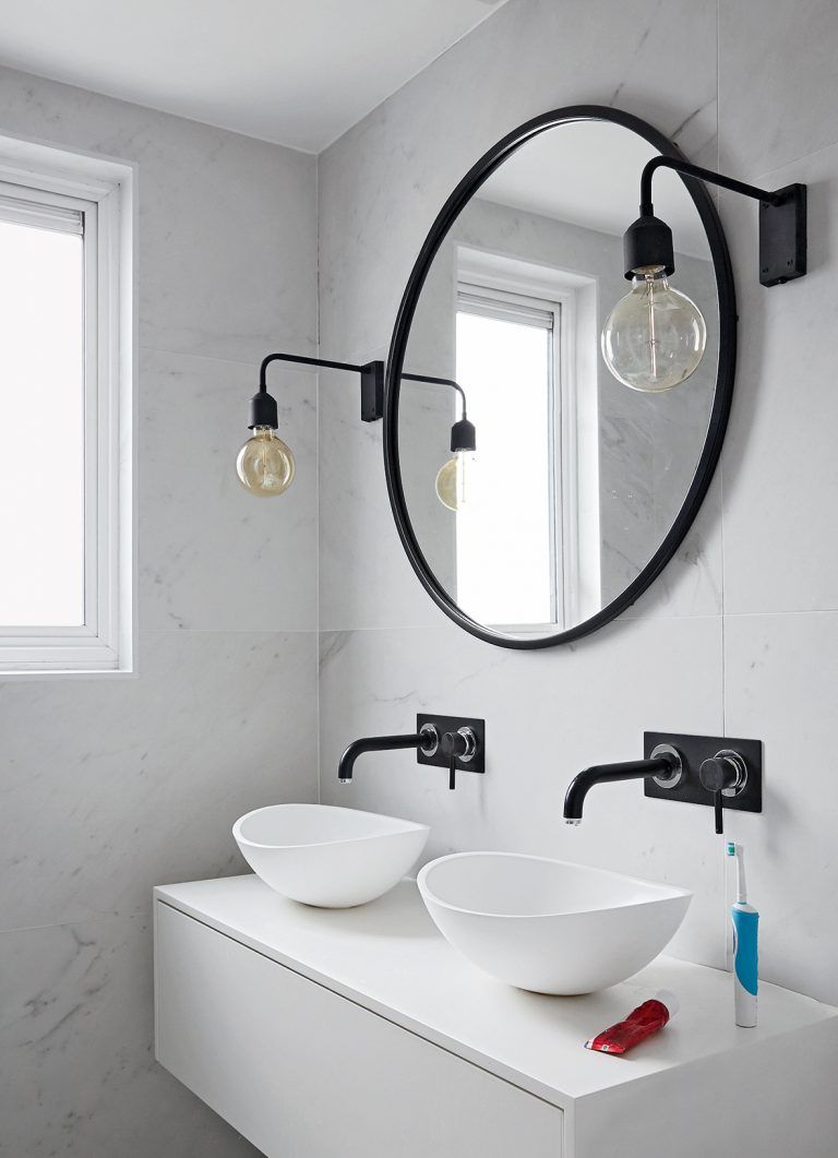 19 Black And White Bathroom Ideas For A Modern Monochrome Look Livingetc