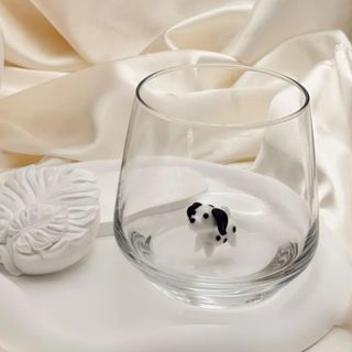 Tiny Dog Wine Glass