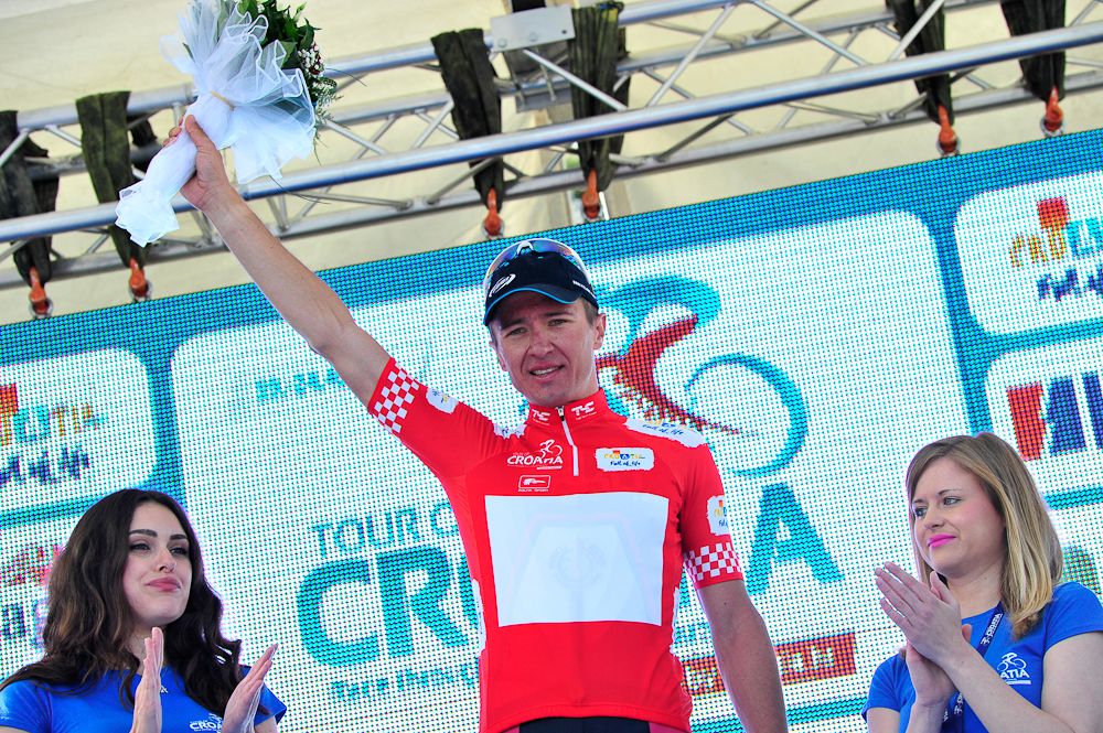 Matija Kvasina (Synergy Baku Cycling Project) is the race leader after stage 4