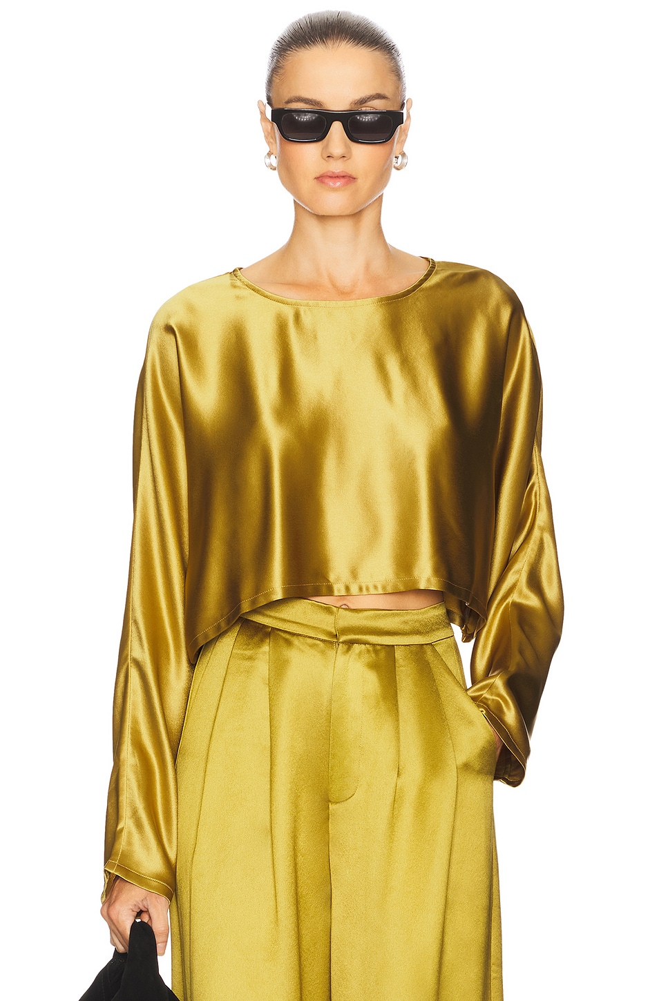 Emmy Clean Hem Crop Top