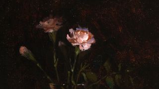 oil painting techniques: painting of a flower