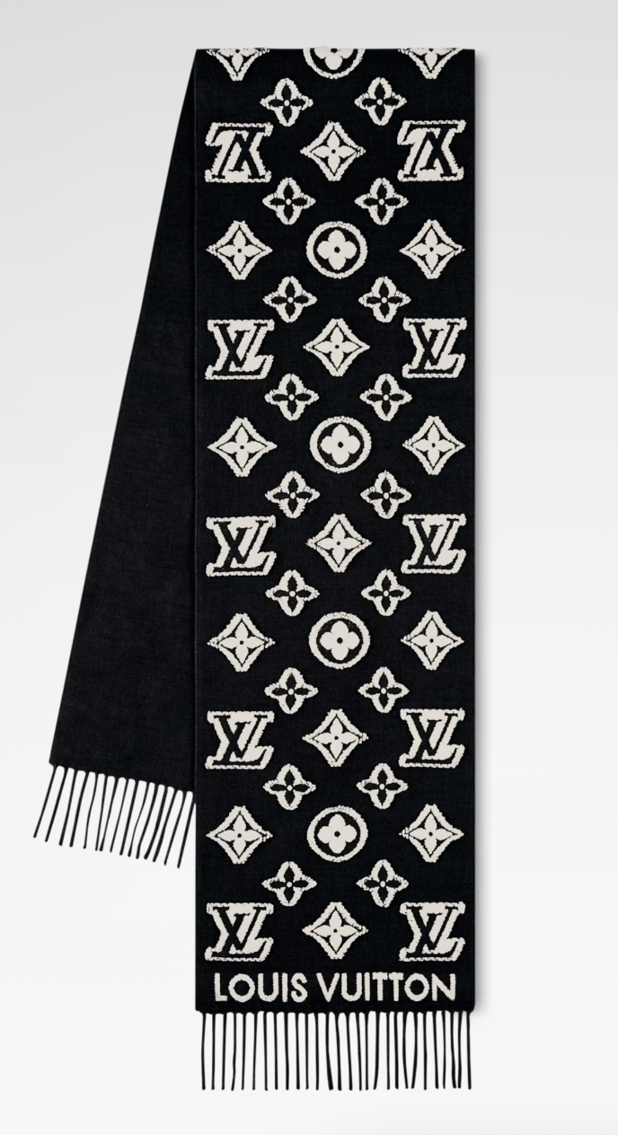 Louis Vuitton, LV 3D Scarf