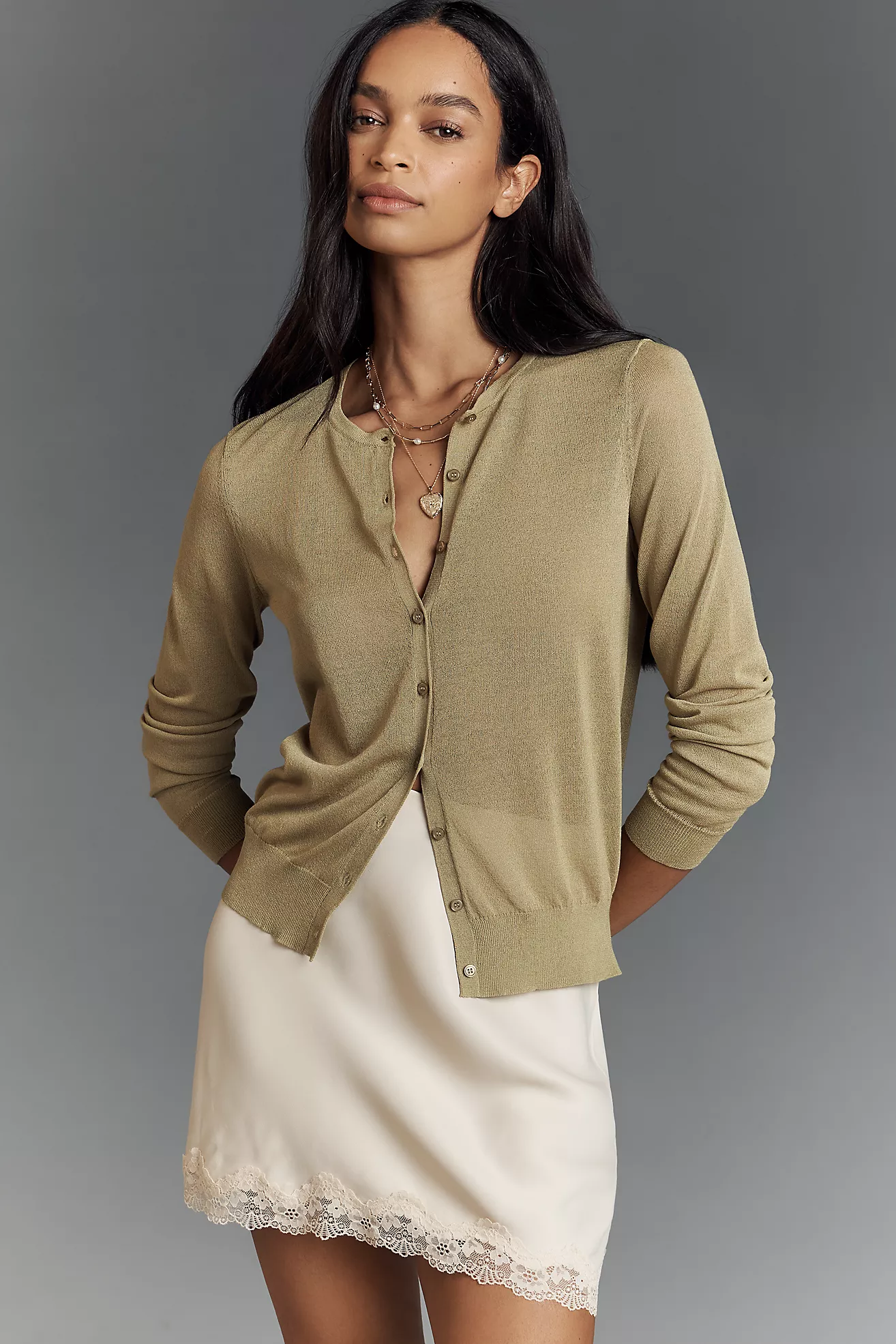 The Tilda Mini Slip Skirt: Lace Edition
